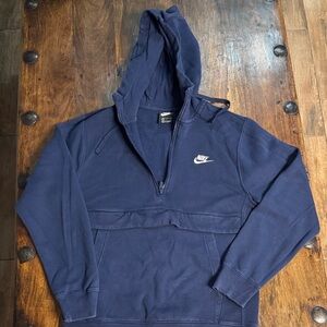 Nike Dark Blue Pullover Hoodie
